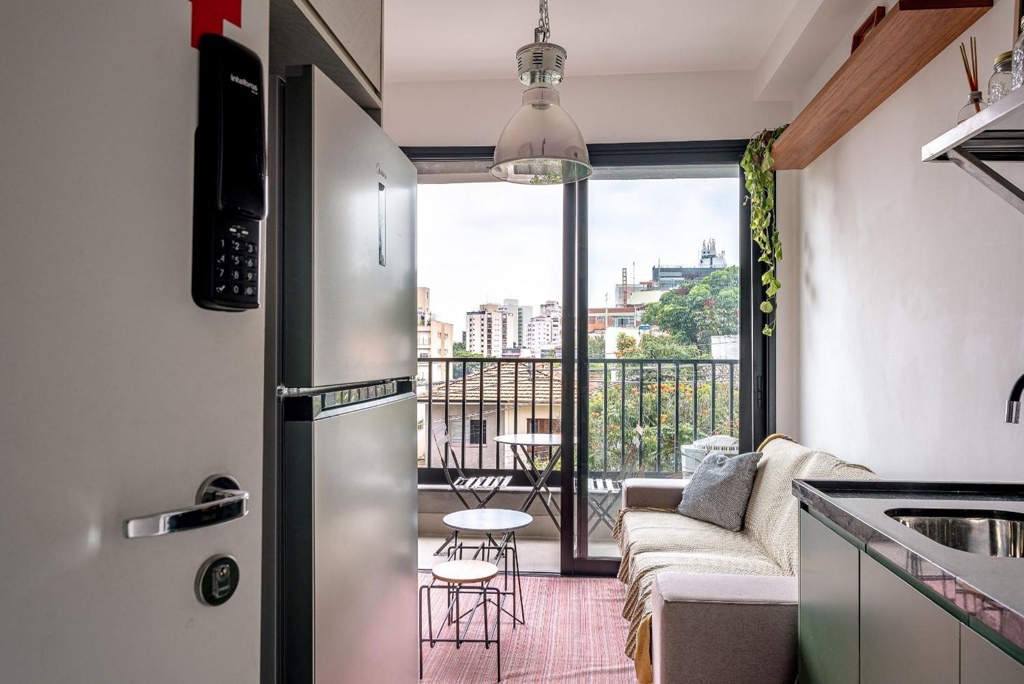 Studio Moderninho Ao Lado Do Metro Madalena + A/c Apartamento São Paulo