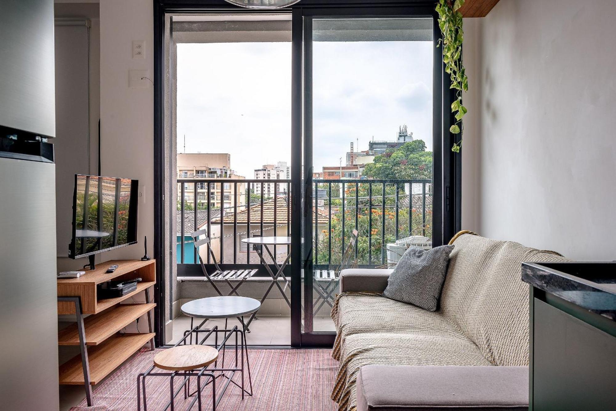 Apartamento Studio Moderninho Ao Lado Do Metro Madalena + A/c *
